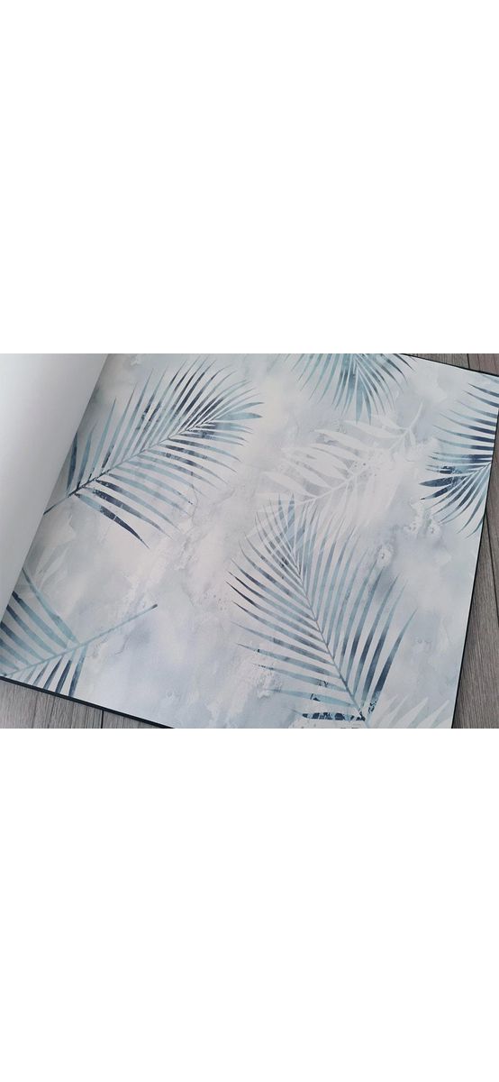 Tapet floral, Erismann, frunze bleu, GMK 0257920
