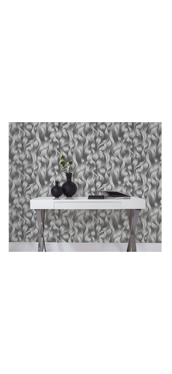 Tapet modern gri argintiu, Erismann Elle decoration 1020415