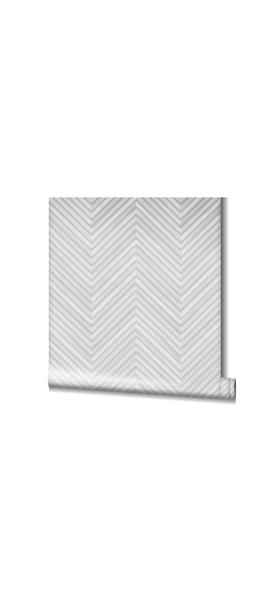 Tapet chevron textură lemn gri deschis, Marburg Travertino 33375, vlies extralavabil