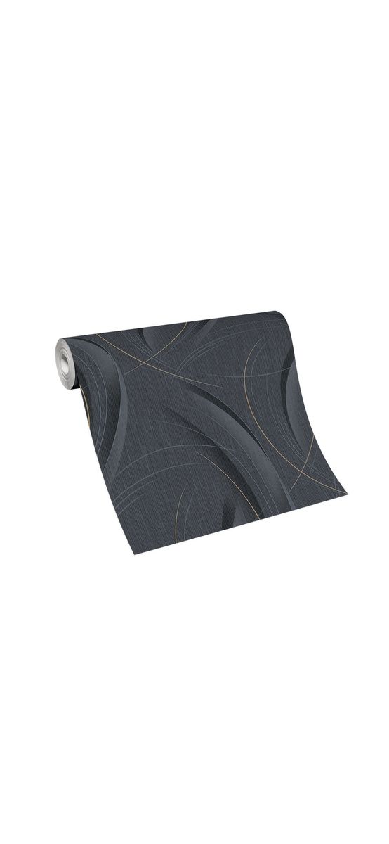 Tapet modern gri închis, model geometric, Erismann GMK 3 1021815