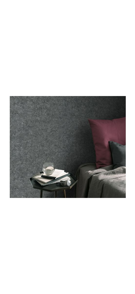 Tapet imitaţie decorativă gri închis, Erismann GMK41037710, vlies extralavabil