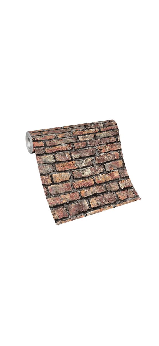 Tapet imitaţie cărămidă maro, Erismann Imitations 1016811