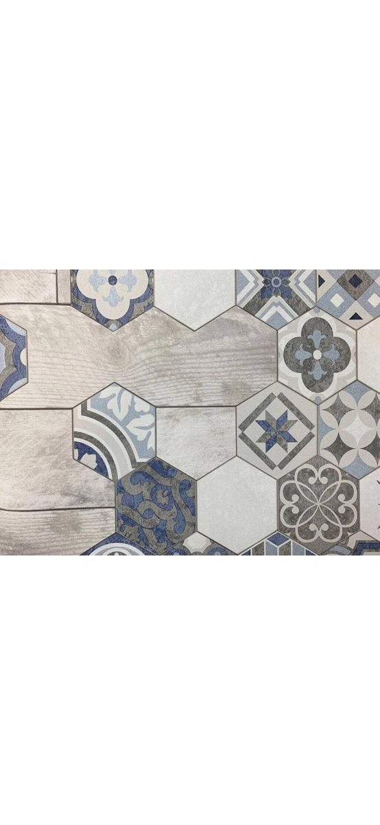 Tapet bucătărie, imitaţie faianţă decorativă, Reflets L77711