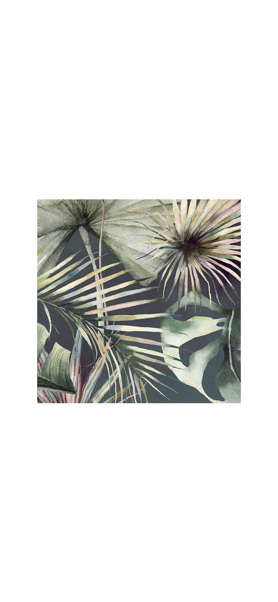Fototapet floral, Komar Monsterawelt, decor cu plante exotice, 300x280 cm