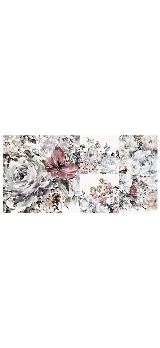 Fototapet floral Posy, Komar, print digital, 400x280 cm