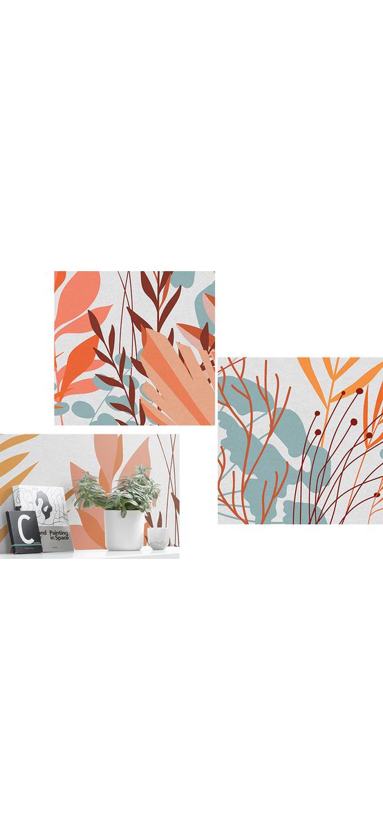 Fototapet floral Aspiring Colours, Komar, 200x250 cm