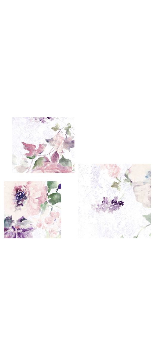 Fototapet floral mov Poema, Komar, 300x250 cm