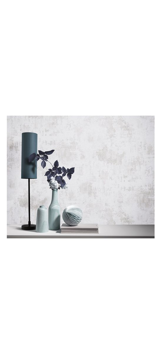 Tapet imitaţie decorativă albă, Erismann Imitations 1023831