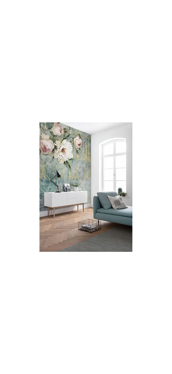 Fototapet floral La Rosa, Komar, vlies lavabil, dimensiuni de 200x250 cm