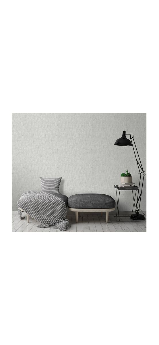 Tapet gri deschis cu detalii metalice argintii, Erismann Casual Chic 1026031