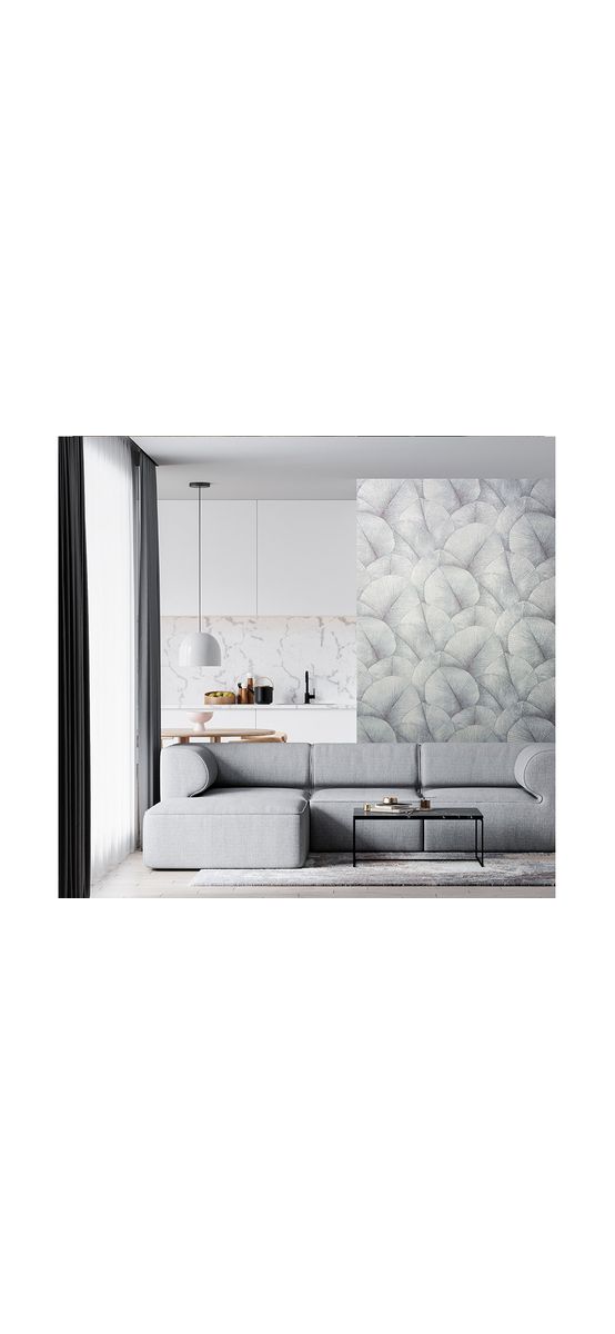 Tapet gri deschis cu model geometric, Marburg Kyoto 34512, vlies, rolă de 5mp