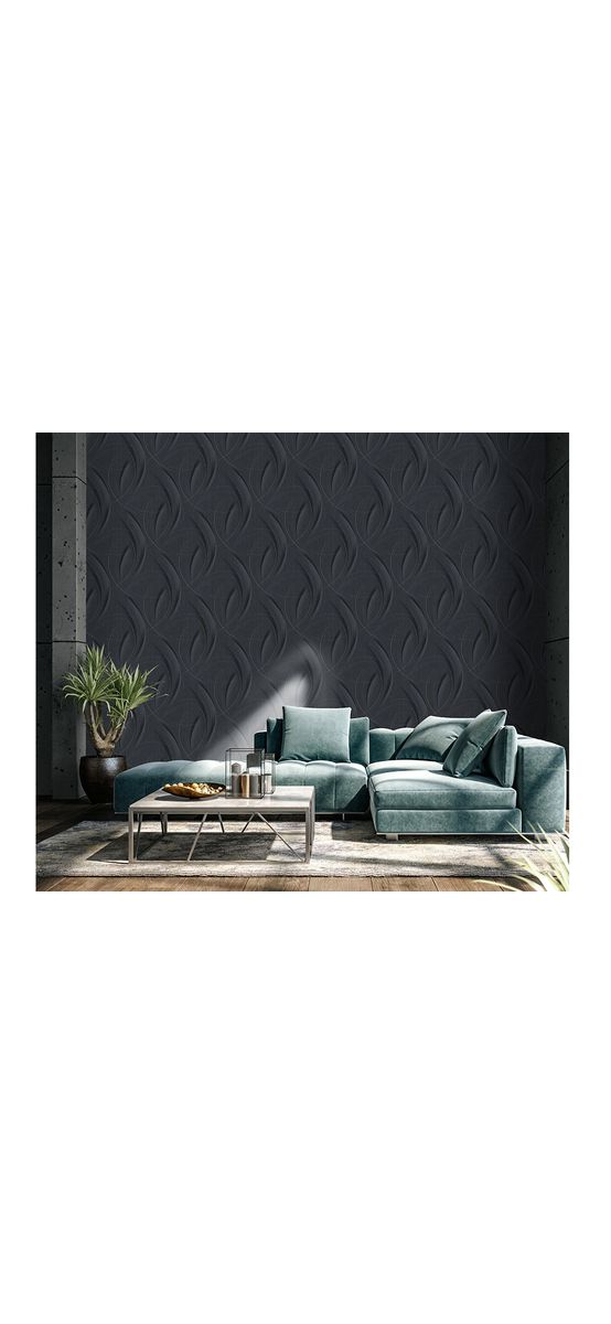 Tapet modern gri închis, model geometric, Erismann GMK 3 1021815