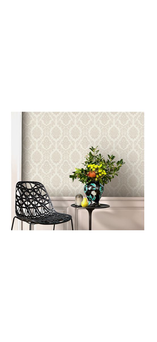 Tapet clasic, Erismann Versaille 1028802, model elegant crem, pe suport vlies, rolă de 5 mp