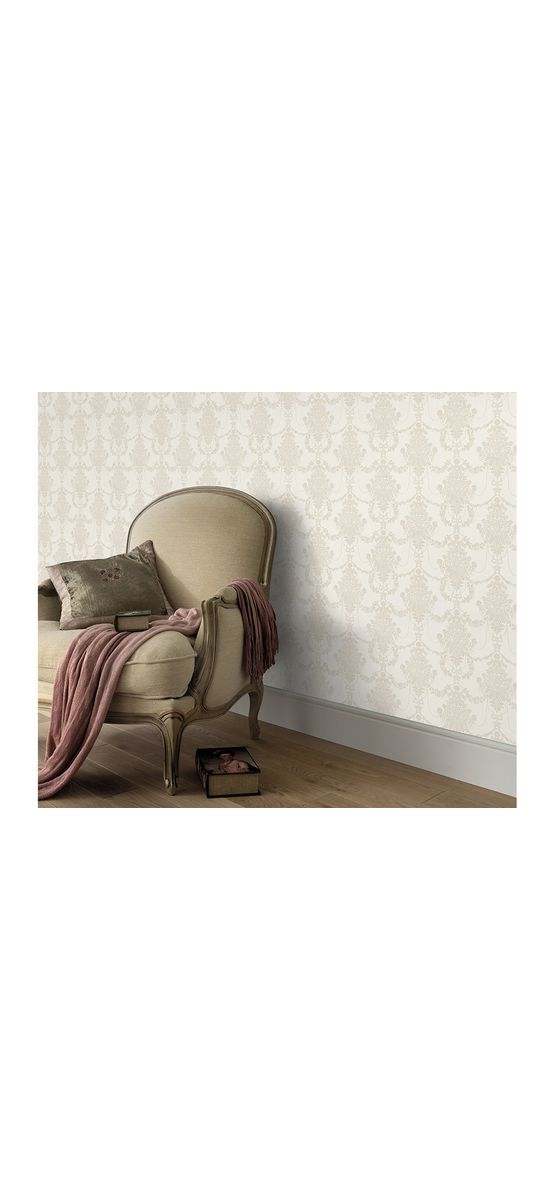 Tapet clasic, Erismann Versaille 1028702, model elegant crem, pe suport vlies, rolă de 5 mp