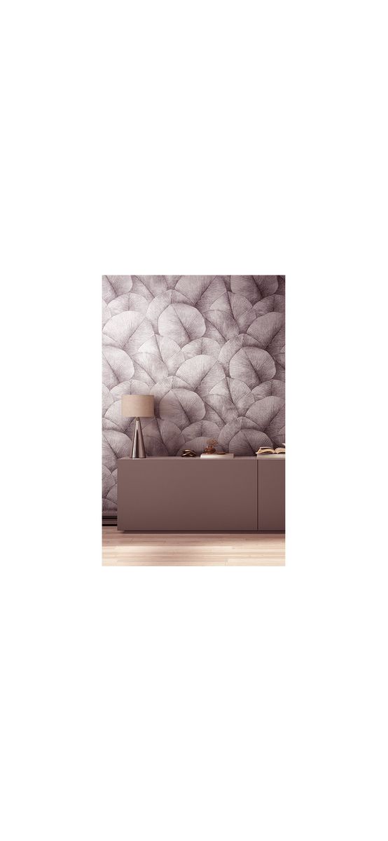 Tapet taupe, gri maro, cu model geometric, Marburg Kyoto 34508, vlies, rolă de 5mp