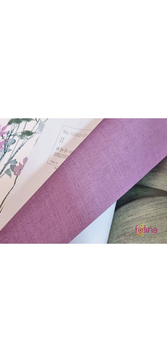 Tapet uni violet, Erismann Casual Chic 1026205