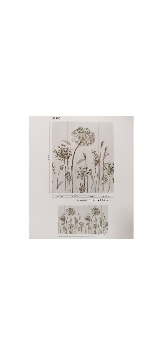 Tapet floral Breeze, Marburg, New Spirit 32750, 212x270 cm