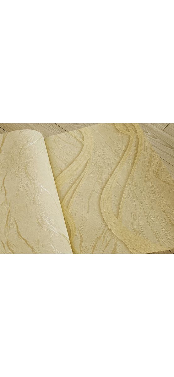 Tapet clasic galben pal, Marburg Opulence Classic 58233