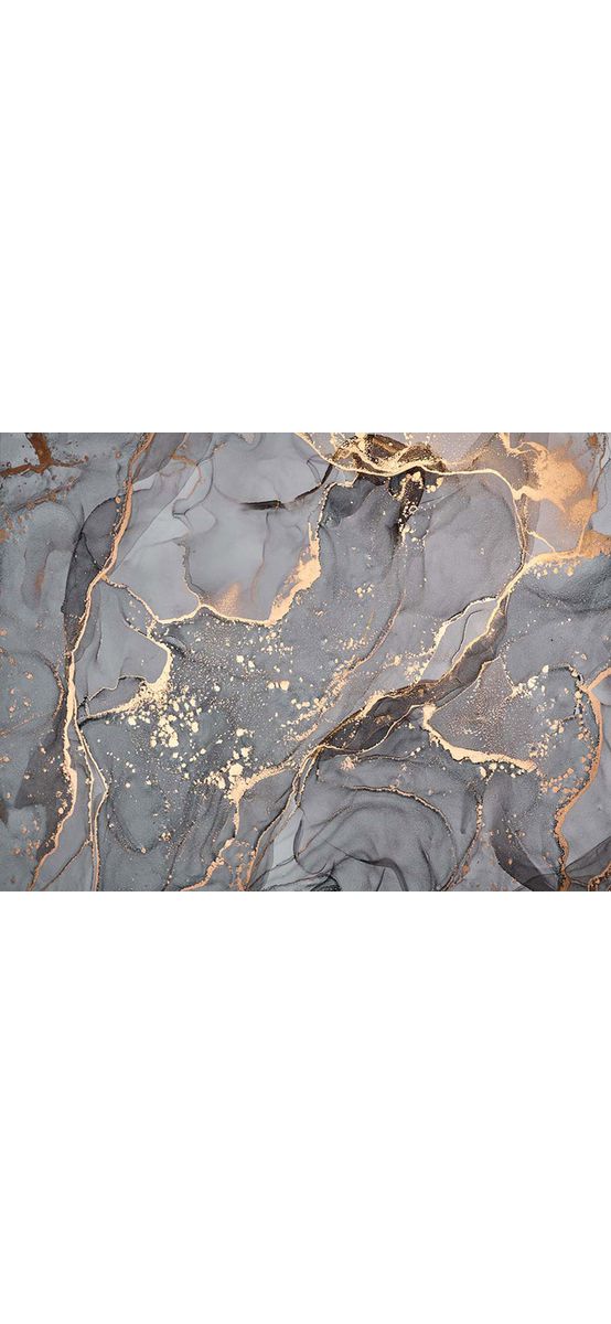 Tapet baie Golden textured marble, marmură gri cu detalii aurii, material Brush cu Water System rezistent la apă