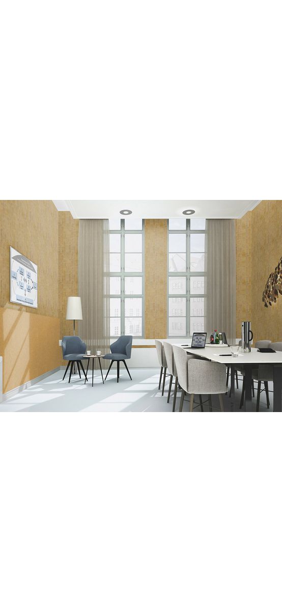 Tapet modern, bej auriu metalic, Rasch 428223