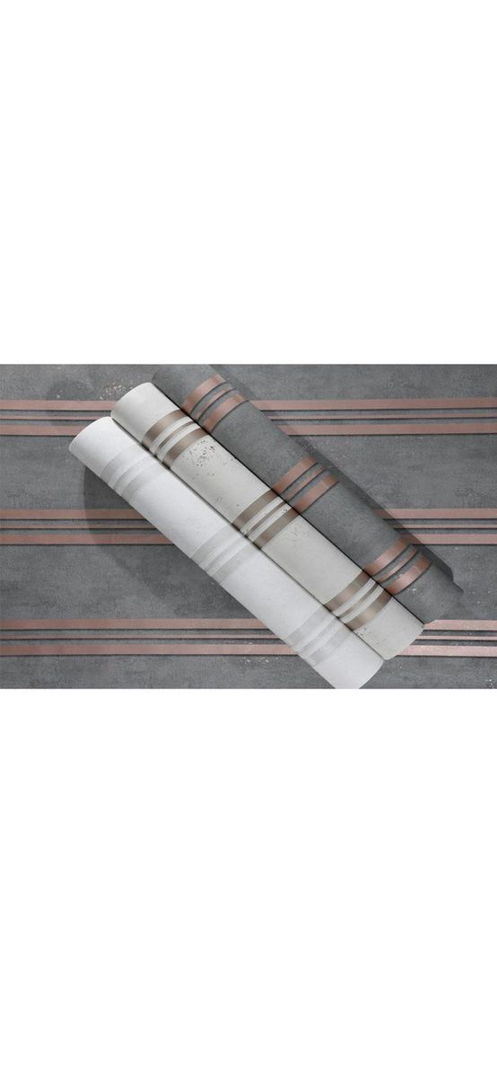 Tapet gri cu dungi bronz, Marburg Urban Spaces 32637