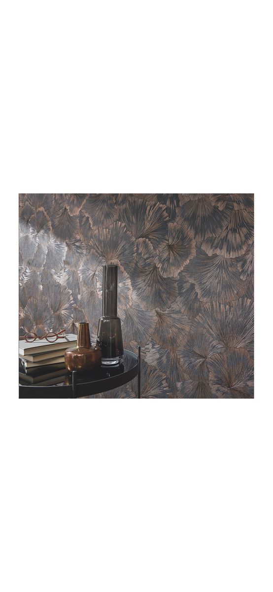 Tapet modern gri cu detalii maro, Erismann GMK4 1037347, vlies extralavabil