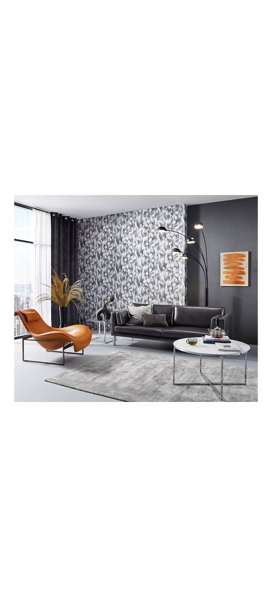 Tapet modern gri argintiu, Erismann Elle decoration 1020415