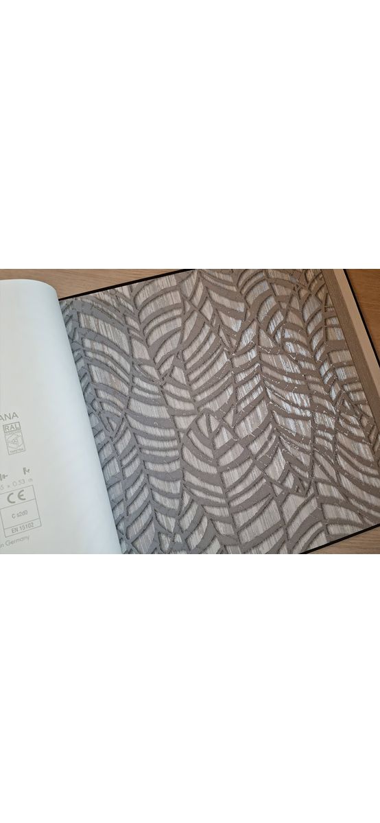 Tapet modern cu model geometric gri, Marburg Villa Romana 32974