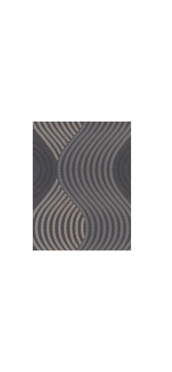 Tapet modern negru, Erismann, model geometric, GMK 1004515