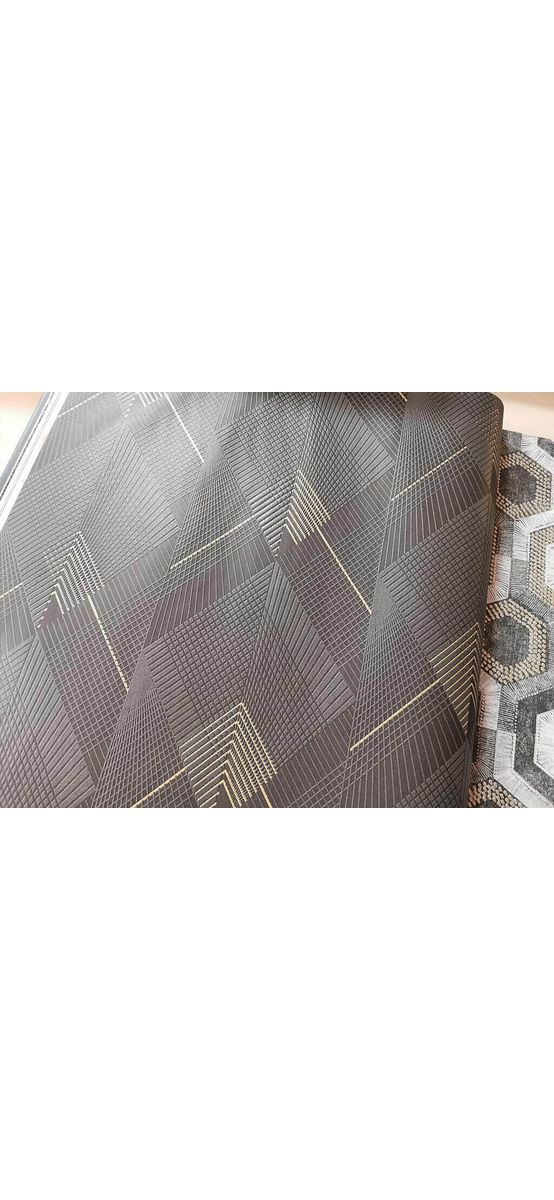 Tapet modern negru, Ugepa, model geometric, Galactik L96709