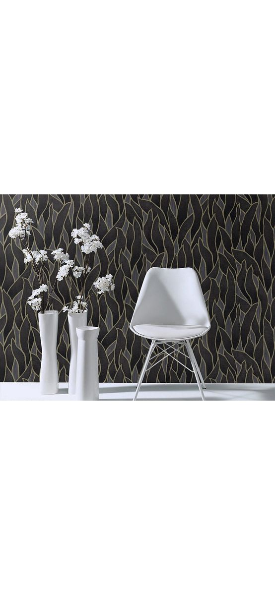 Tapet modern negru Spotlight 1010433