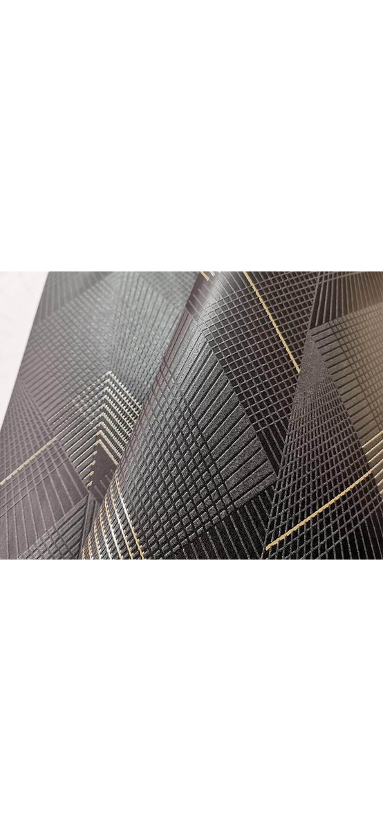 Tapet modern negru, Ugepa, model geometric, Galactik L96709