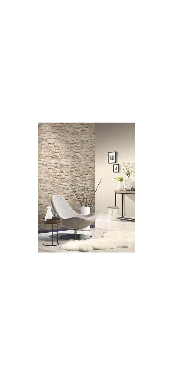 Tapet imitaţie piatră bej, Erismann, Profi Selection 0236310