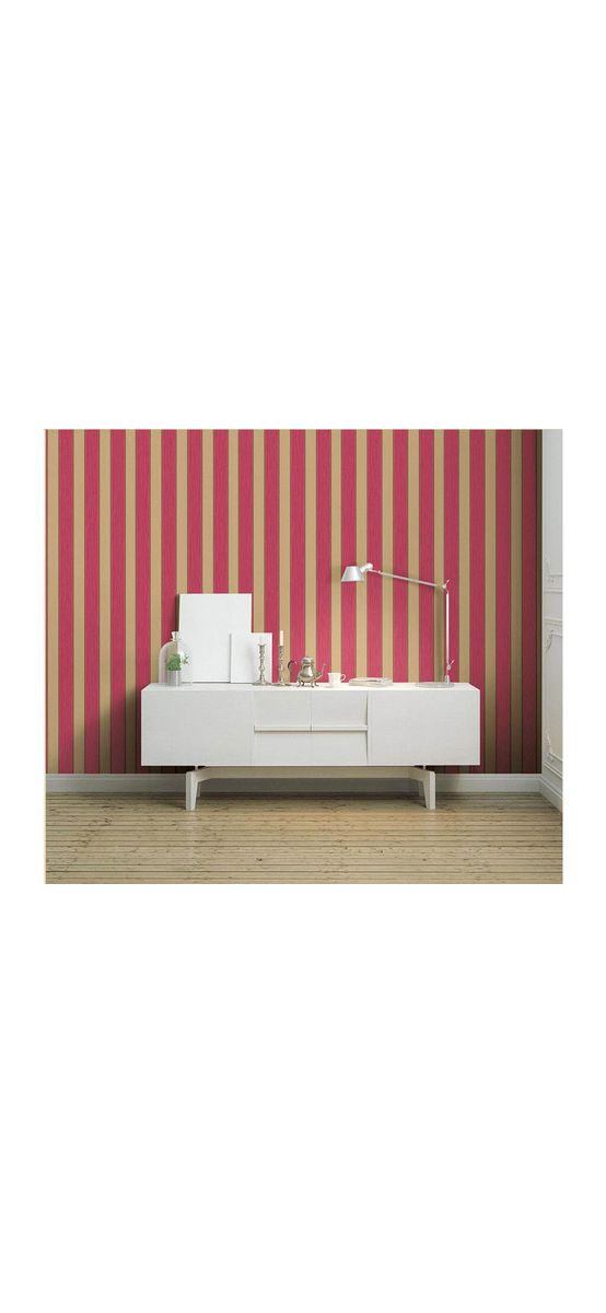 Tapet clasic cu dungi late, Ornamenta 95201