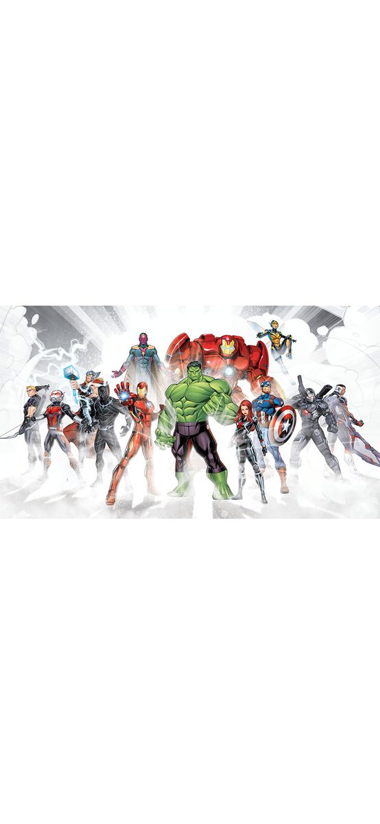 Fototapet Supereroi Marvel, Komar, Avengers Unite, 500x280 cm