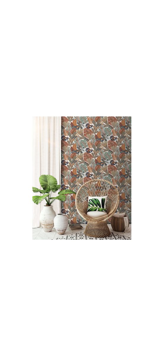 Tapet frunze colorate, Ugepa Eden M36908
