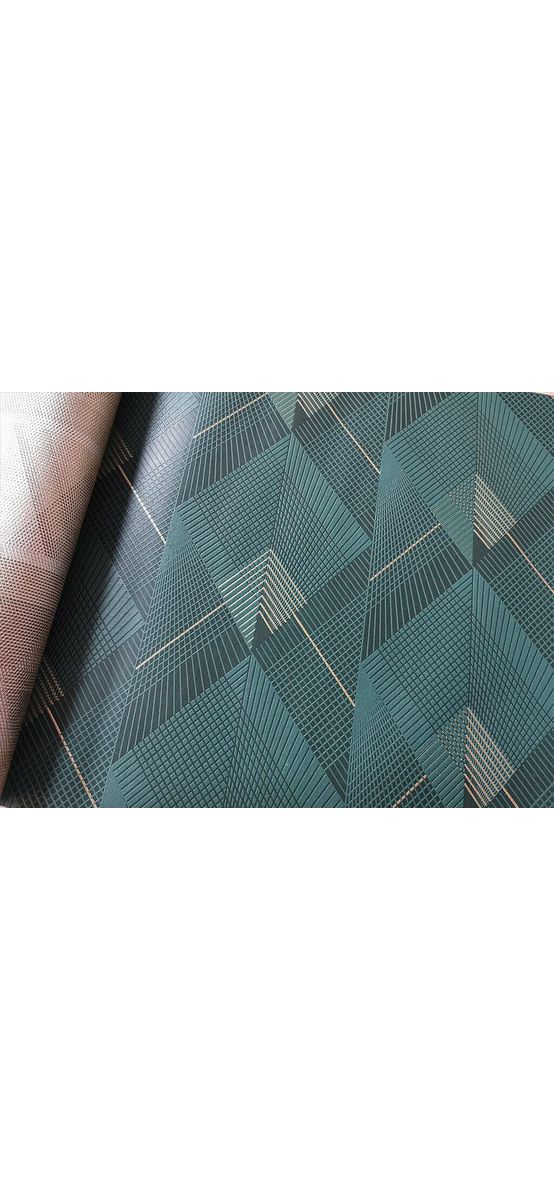 Tapet modern verde, Ugepa, model geometric, Galactik L96704