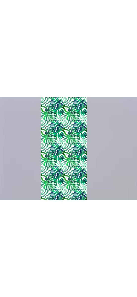 Tapet frunze verzi Tropical, AGDesign, verde, 0.53x10 metri