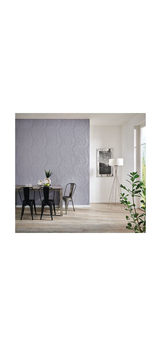 Tapet vlies vopsibil, alb cu model cercuri, Marburg Patent Decor 9456, 10x0.53 metri