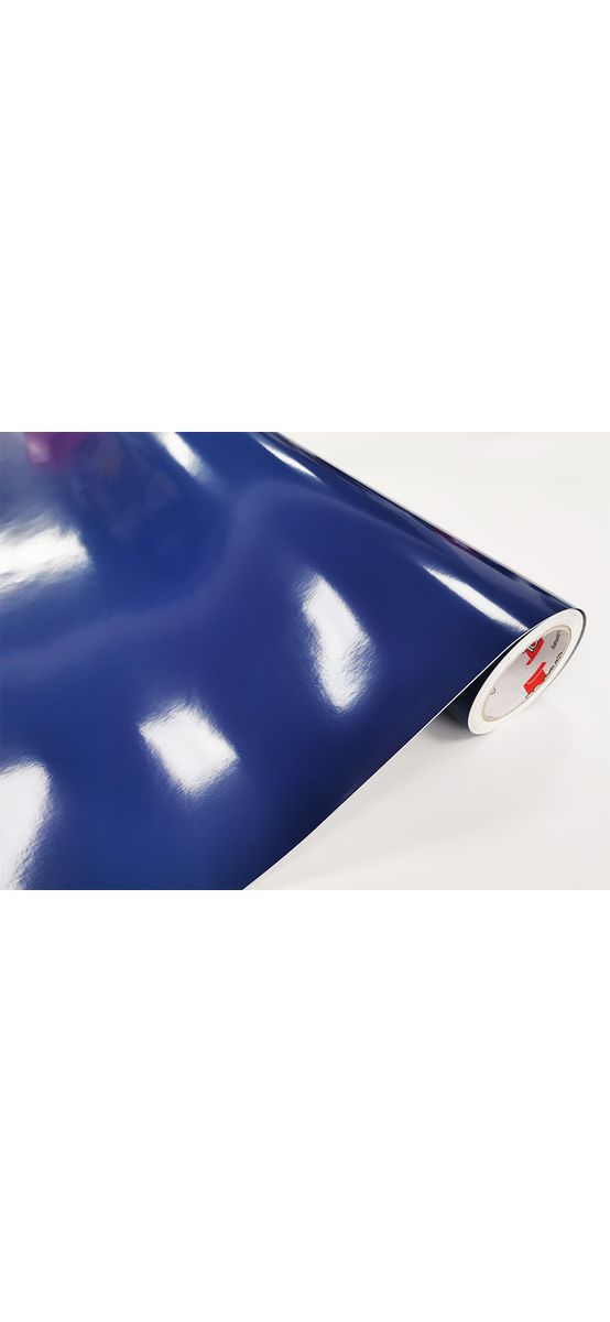 Autocolant albastru închis lucios Oracal 641G Economy Cal, Dark Blue 050, lățime 100 cm