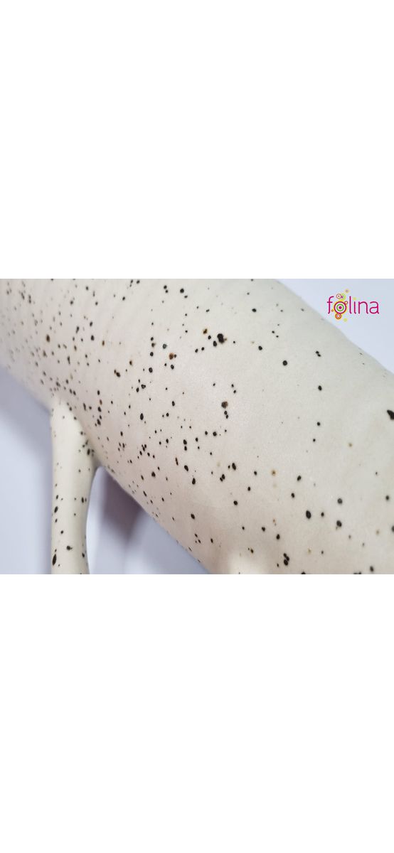 Vază ceramică tip ulcior, crem nisipiu, 28 cm înălţime