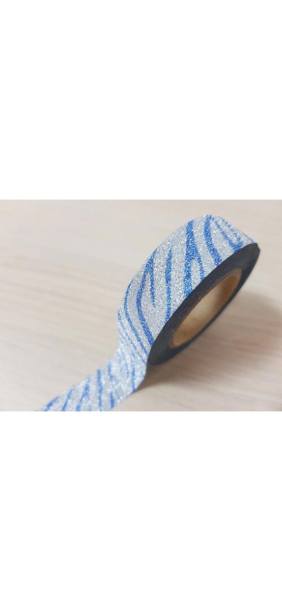 Set 3 role washi tape, bandă adezivă cu sclipici, 15mmx5m